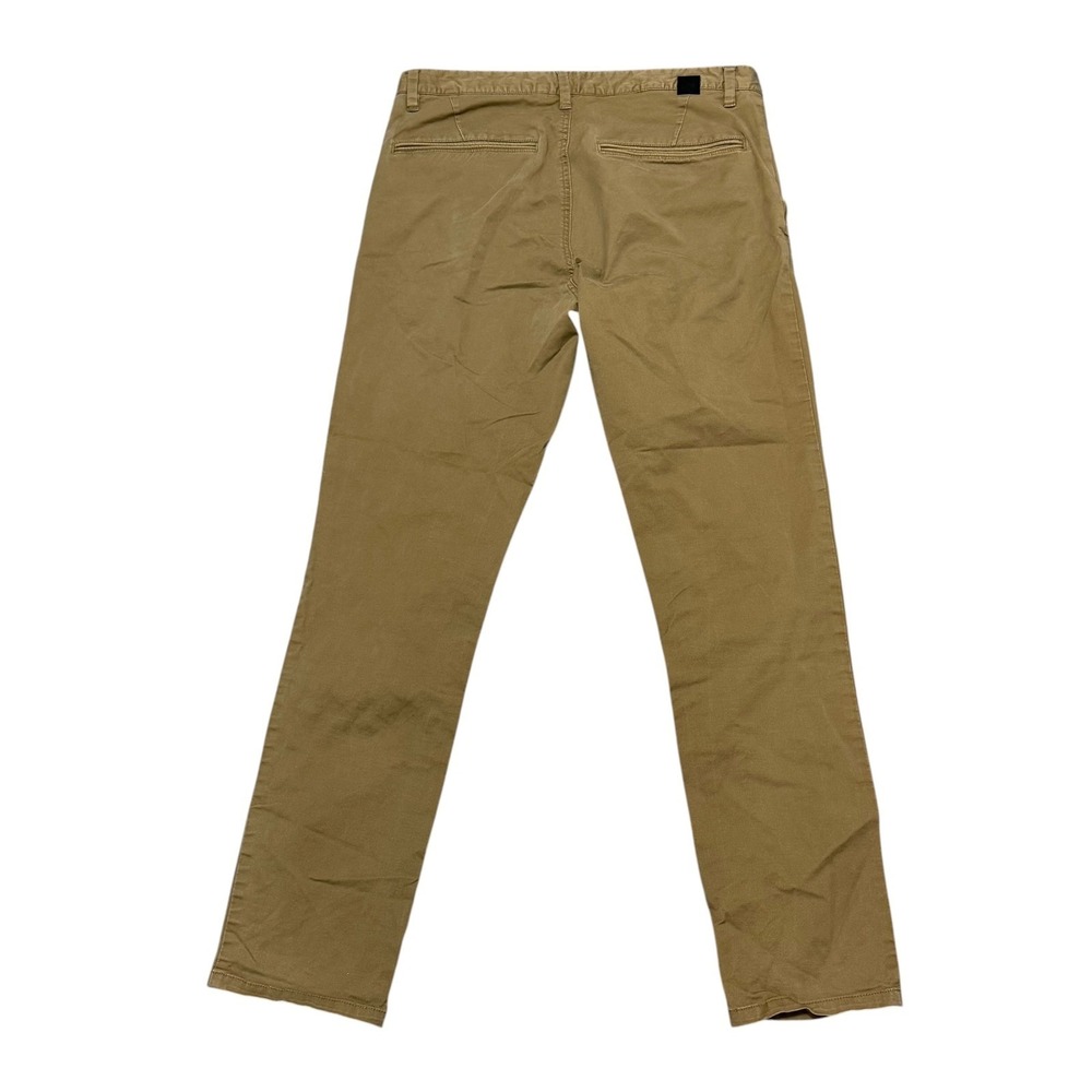 Vuori Collins Chino Pants Mens 32 x 30 Khaki Tan Stretch Chino Trousers V433 - Picture 2 of 10